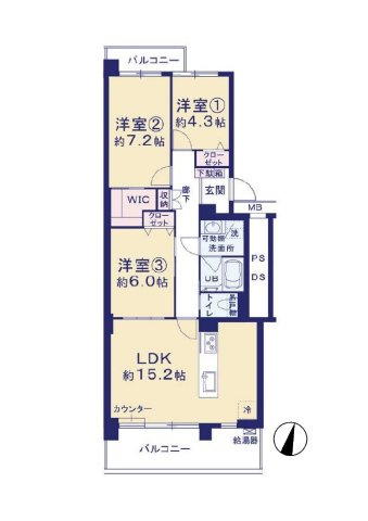 大倉山ハイム参号棟の画像