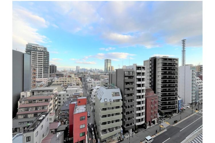 グリーンパーク市ヶ谷柳町の展望
