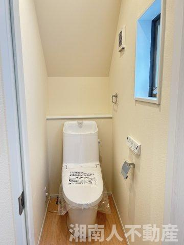 藤沢市石川１丁目２９－７新築戸建のトイレ|シンプルで使いやすいトイレです