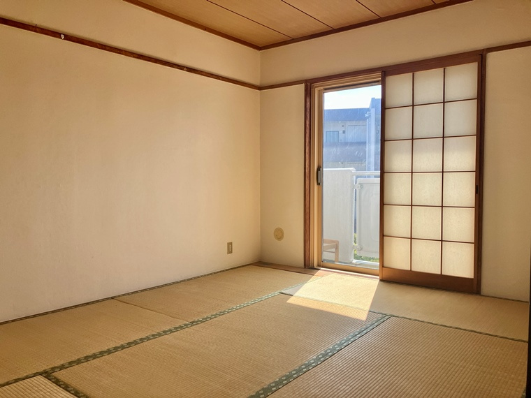 さつき住宅２５号棟の寝室