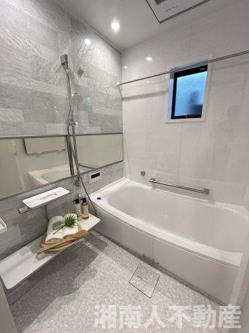 藤沢市大庭５１４２－２新築戸建の浴室|日々の疲れを癒すお風呂付です