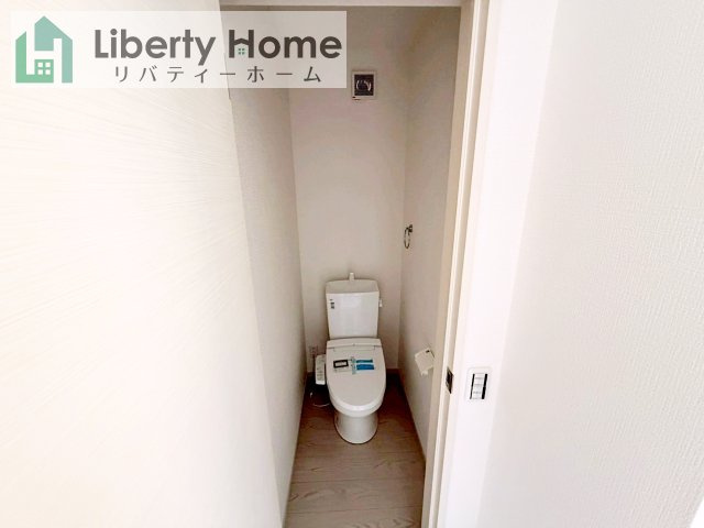 土浦市おおつ野３期　新築戸建　1号棟のトイレ