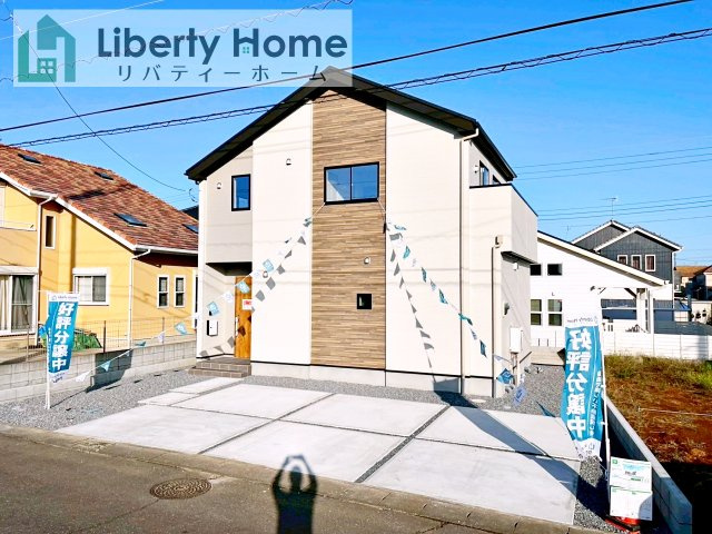 土浦市おおつ野３期　新築戸建　1号棟の外観|ご予約をいただければ、『平日の空いた時間』『周辺物件まとめて見たい』『1件だけ見たい』ももちろん可能です♪
お気軽にお問合せください♪