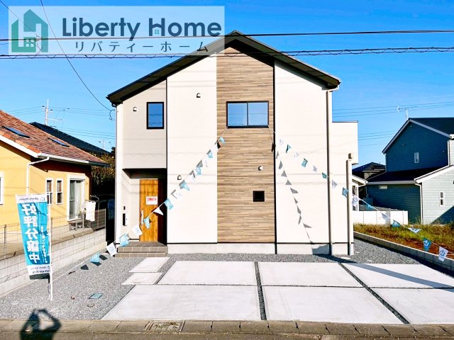 土浦市おおつ野３期　新築戸建　1号棟の外観