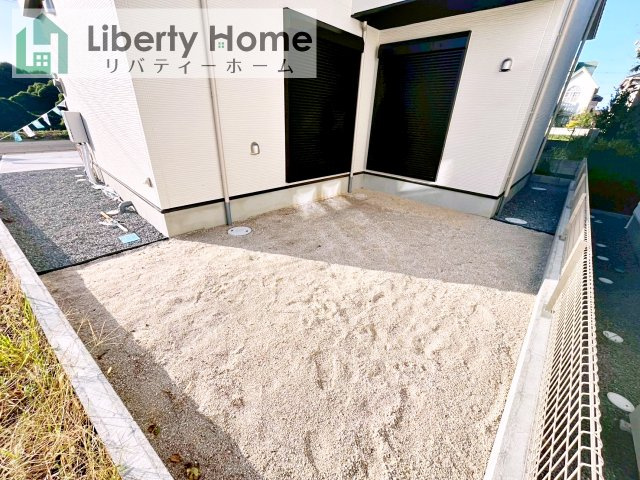 土浦市おおつ野３期　新築戸建　1号棟の庭