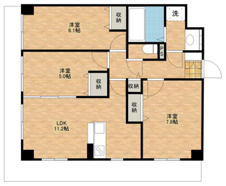 【間取り】 | プラナス桜
