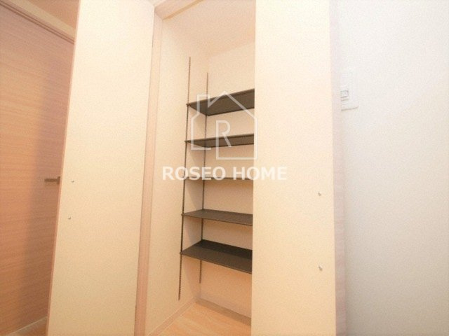 La CASA玉造の収納|同マンション別部屋：参考写真