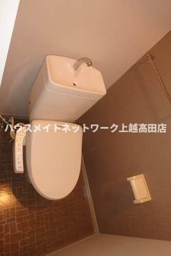 ディアス K&Mのトイレ|トイレ（同室タイプ２０２号室の画像を掲載）