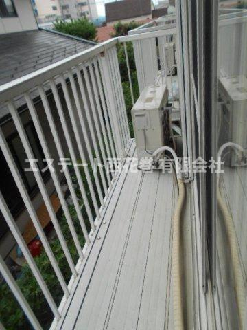 ブルージュのバルコニー