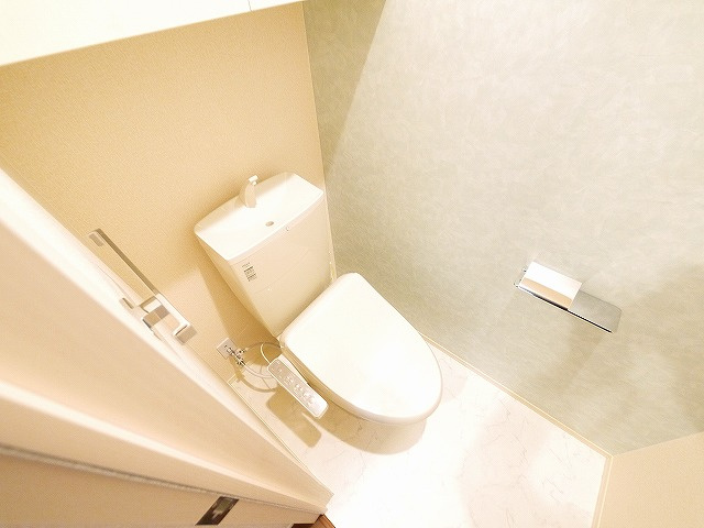 グランデ・フェリーチェ　R棟のトイレ|トイレもきれいです