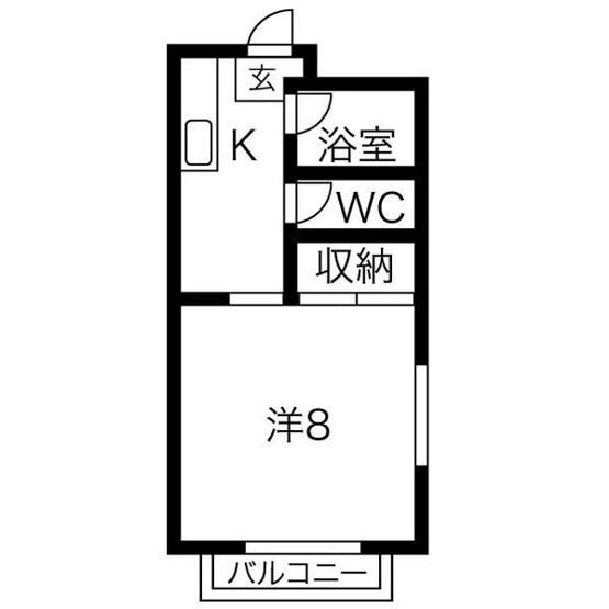 【間取り】 | ラ・フォーレ駒方　A棟