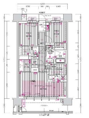 シャルマンフジ和歌山市駅レジタージュの間取り