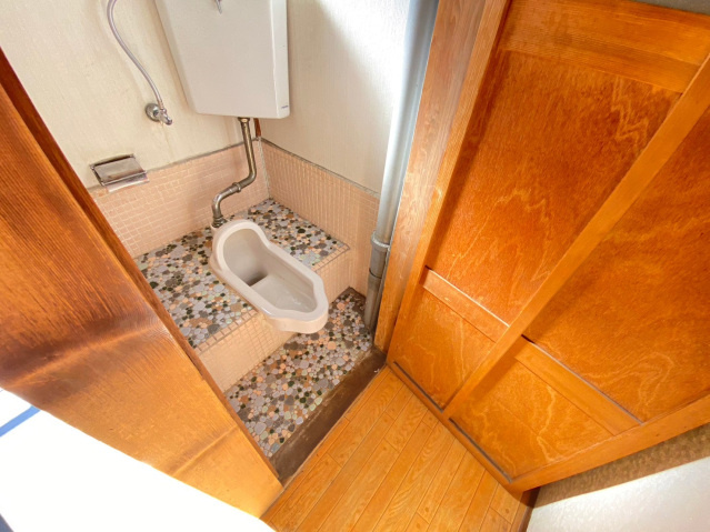 皆実町アパートのトイレ