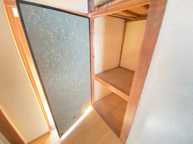 皆実町アパートの収納