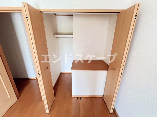 クレアトゥール　Ｂの収納|高崎、前橋のお部屋探しはエンドスケープまで！お客様の理想お聞かせ下さい♪