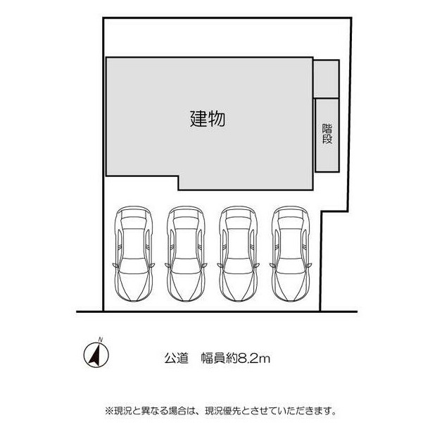 緑区鳴海町宿地の区画図