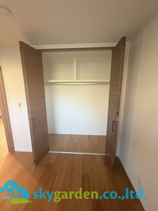 茅ヶ崎市萩園　新築戸建　全8棟3号棟の収納