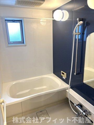 【浴室】 | グランマスト多治米 C棟 | 追い焚き機能付き