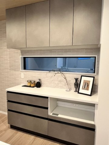 篠原南町４丁目新築戸建のキッチン|カップボード