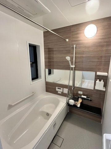 篠原南町４丁目新築戸建の浴室|ミストカワック付浴室乾燥機です