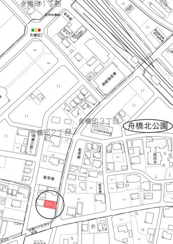中古住宅　舟橋町2丁目の地図