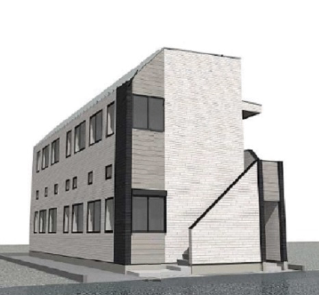 ハーモニーテラス大森西Ⅱの外観パース