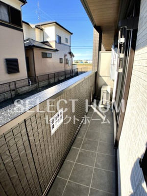 【バルコニー】 | グレイスガーデン赤渋 | お洗濯にも便利なバルコニー付き