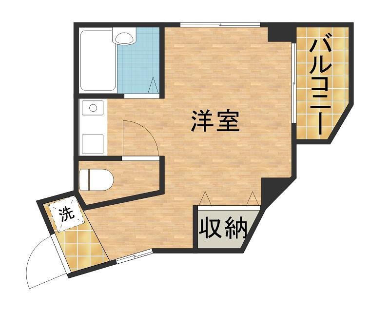 ハイツアルペン宝塚の間取り