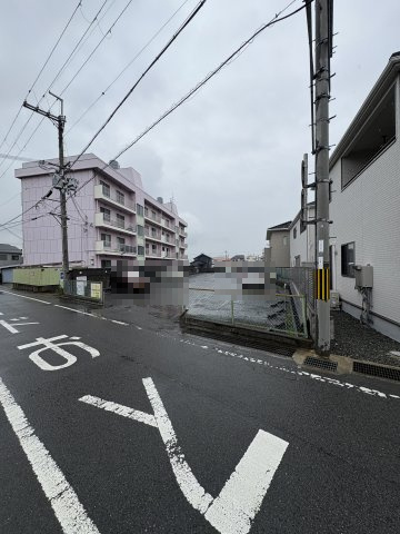 和歌山市北島・土地・56926の前面道路含む現地写真