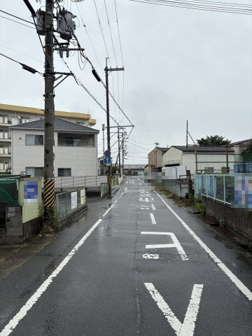 和歌山市北島・土地・56926の前面道路含む現地写真