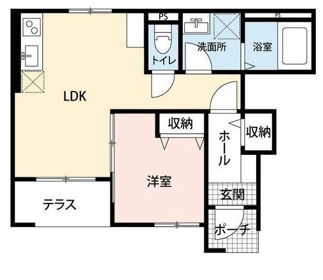ステーション1の間取り