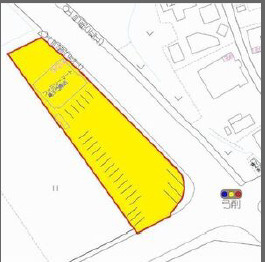 蒲生郡竜王町大字弓削の店舗事務所の区画図