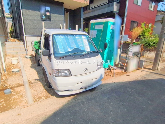 入間市高倉5丁目・全2棟　新築一戸建　1号棟　の外観|現地写真（2025年8月20日撮影）