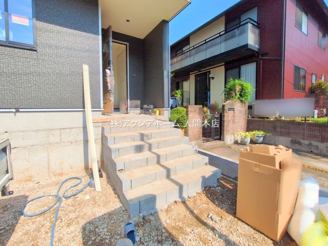 入間市高倉5丁目・全2棟　新築一戸建　1号棟　の外観|現地写真（2025年8月20日撮影）