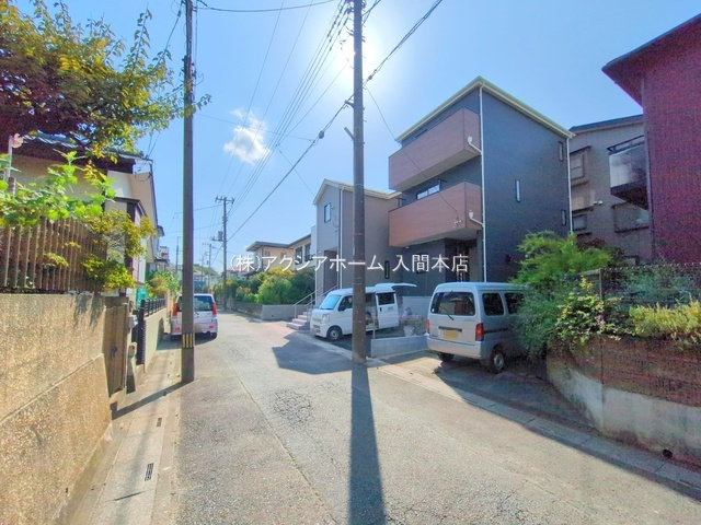 入間市高倉5丁目・全2棟　新築一戸建　1号棟　の前面道路含む現地写真|現地写真（2025年9月16日撮影）