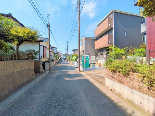入間市高倉5丁目・全2棟　新築一戸建　1号棟　の前面道路含む現地写真|現地写真（2025年8月20日撮影）