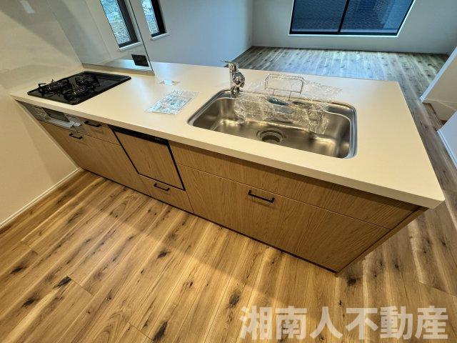 鎌倉市稲村ケ崎５丁目７７１－４４新築戸建のキッチン|キッチンでお料理をお楽しみください