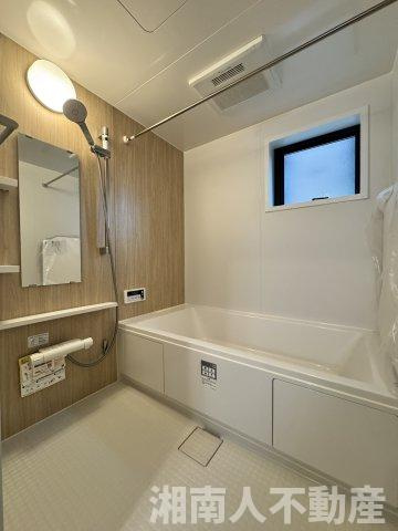 鎌倉市稲村ケ崎５丁目７７１－４４新築戸建の浴室|日々の疲れを癒すお風呂付です