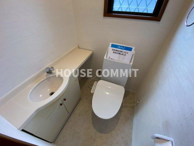 八街市吉倉　中古戸建のトイレ