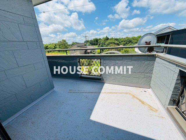 八街市吉倉　中古戸建のバルコニー