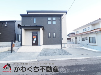 【外観】 | ＧＲＡＦＡＲＥ　町庭坂字一本杉　１号棟 | ★内覧予約で新米2kg★　いつでも見学OKです！