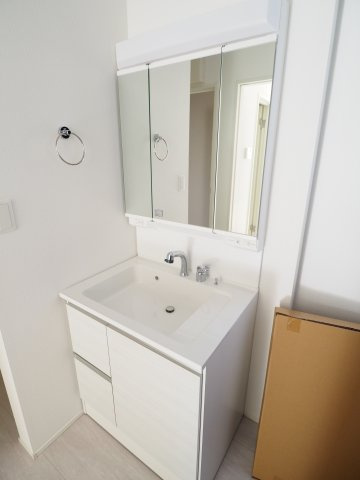 【独立洗面台】 | ＧＲＡＦＡＲＥ　町庭坂字一本杉　１号棟 | ★内覧予約で新米4kg★