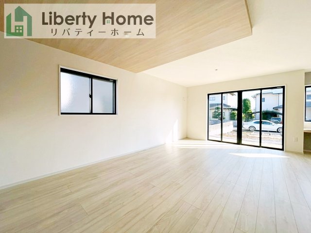 ひたちなか市武田1期　新築戸建　2号棟の居間・リビング