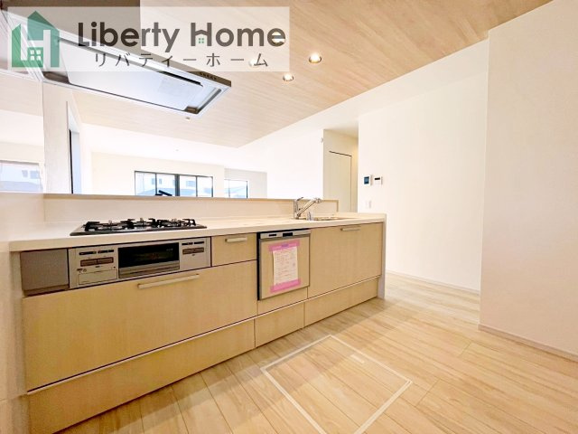 ひたちなか市武田1期　新築戸建　2号棟のキッチン