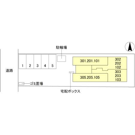 【区画図】 | La Maison 表町