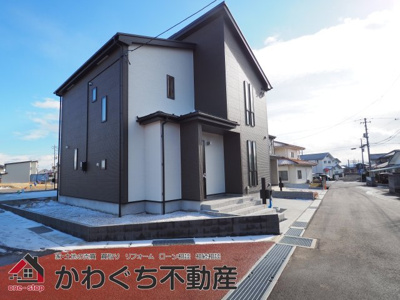 【外観】 | ＧＲＡＦＡＲＥ　町庭坂字一本杉　２号棟 | ★内覧予約で新米2kg★　いつでも見学OKです！