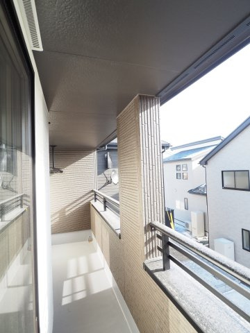 【バルコニー】 | ＧＲＡＦＡＲＥ　町庭坂字一本杉　２号棟 | ★内覧予約で新米4kg★