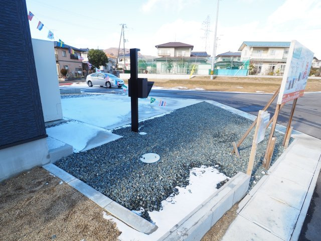 【駐車場】 | ＧＲＡＦＡＲＥ　町庭坂字一本杉　３号棟 | ★内覧予約で新米4kg★