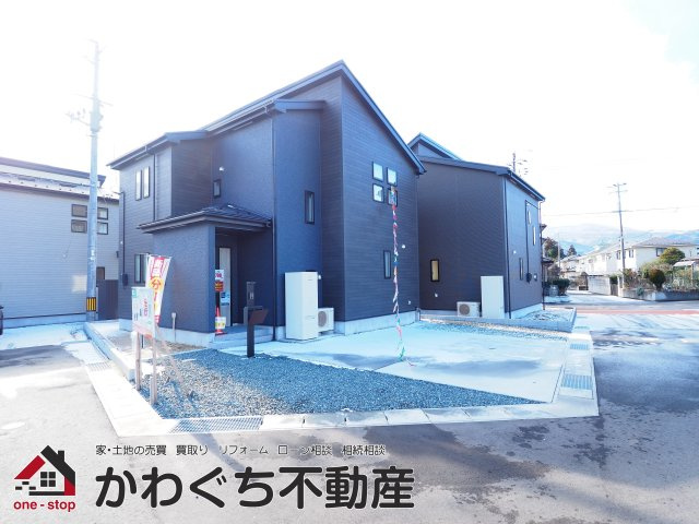 【外観】 | ＧＲＡＦＡＲＥ　町庭坂字一本杉　３号棟 | いつでも見学OKです！