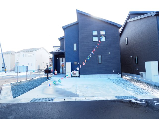 【外観】 | ＧＲＡＦＡＲＥ　町庭坂字一本杉　３号棟 | ★内覧予約で新米4kg★